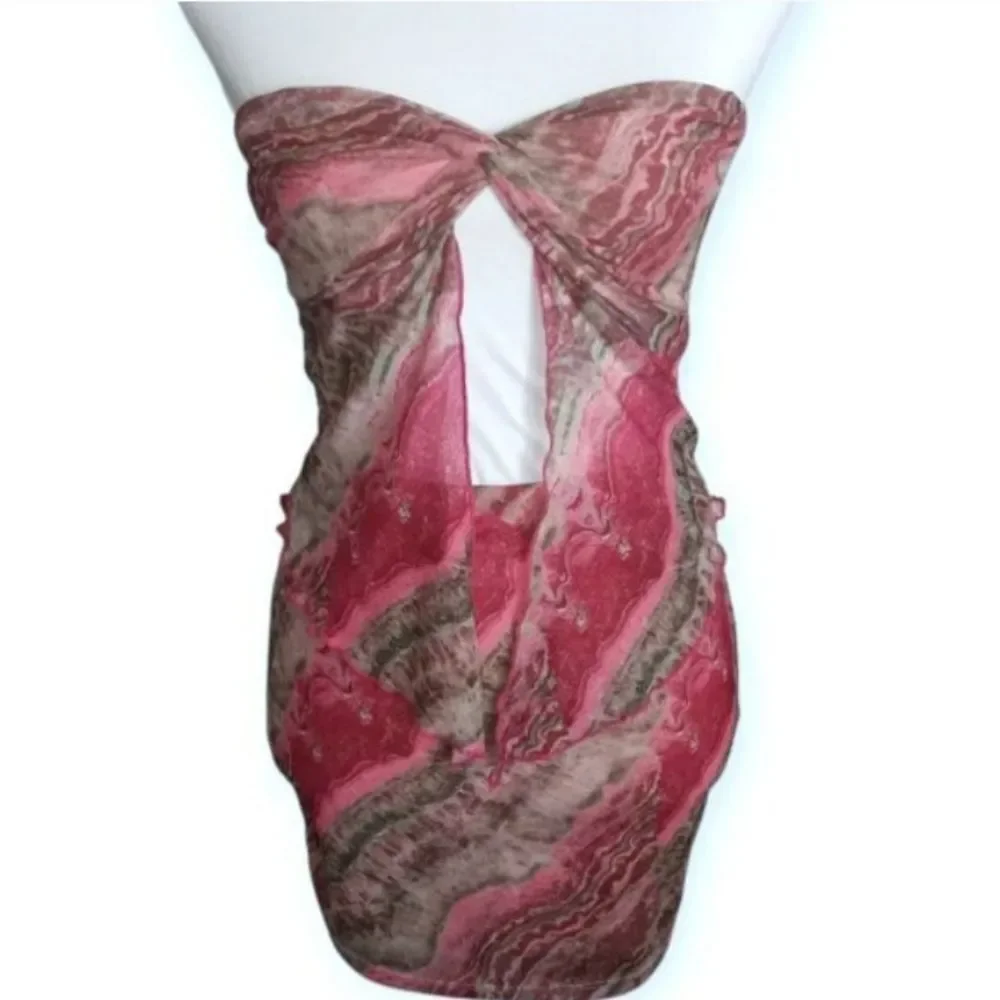 Lilyful Nelly Mini Skirt Set Fuchia Sz.M NWT. - Picture 2 of 11